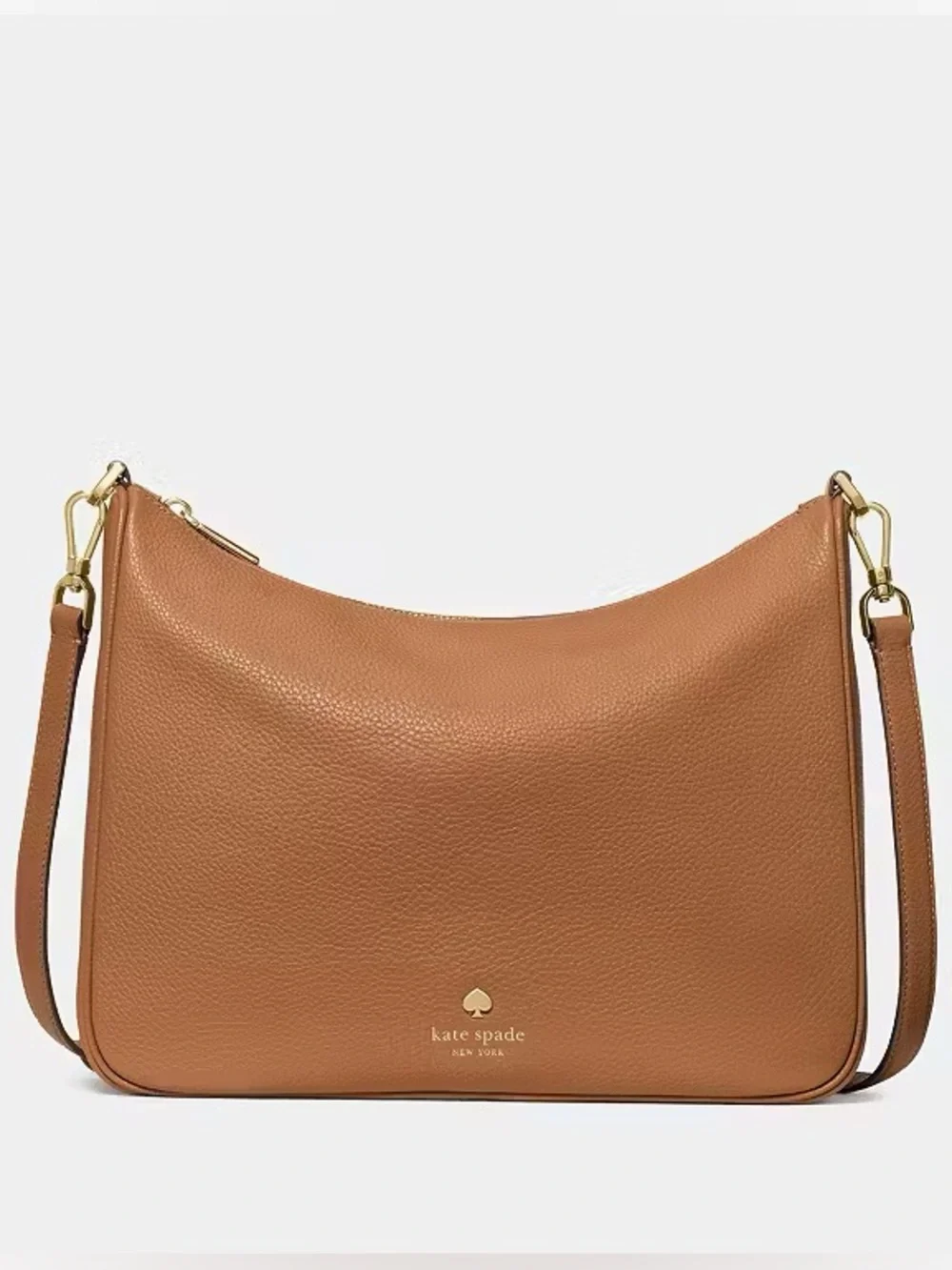 ♠️Kate Spade New York Emma Large Leather Crossbody Bag, Bungalow Brown NWT